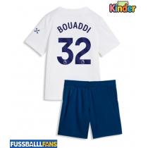 Manchester City Ayyoub Bouaddi #32 3rd trikot Kinder 2026-27 Kurzarm (+ Kurze Hosen)